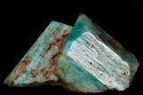 Twin Amazonite Crystal Specimen - Colorado #33292-2